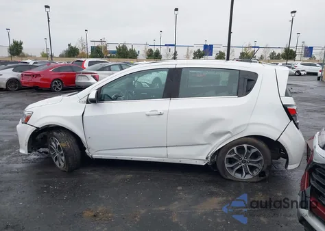 2019 Chevrolet Sonic Lt Auto from USA, damaged, VIN 1G1JD6SB4K4111830